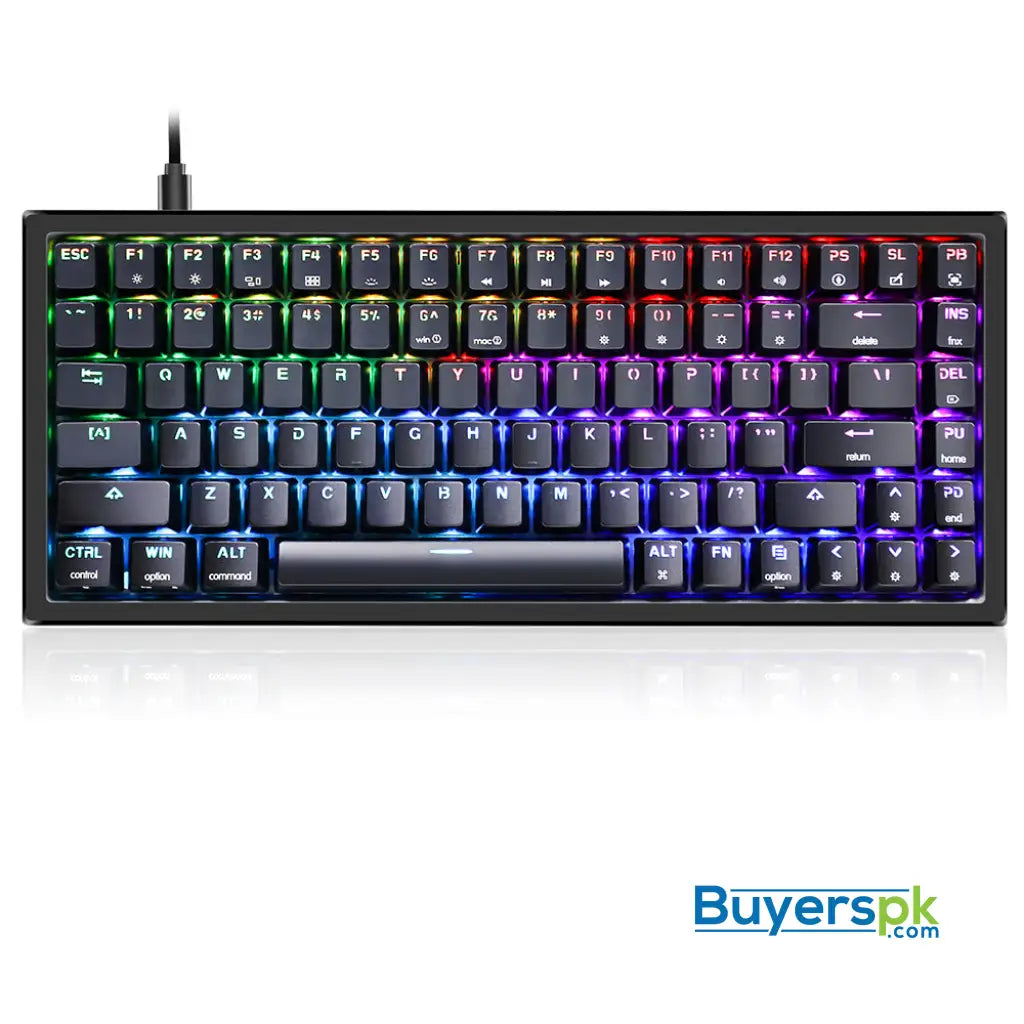 Sk84s Black (abs Keycaps) Switches: Red - gaming keyboard Price in Pakistan Sk84s Black (abs Keycaps) Switches: Red - gaming keyboard Price in Pakistan